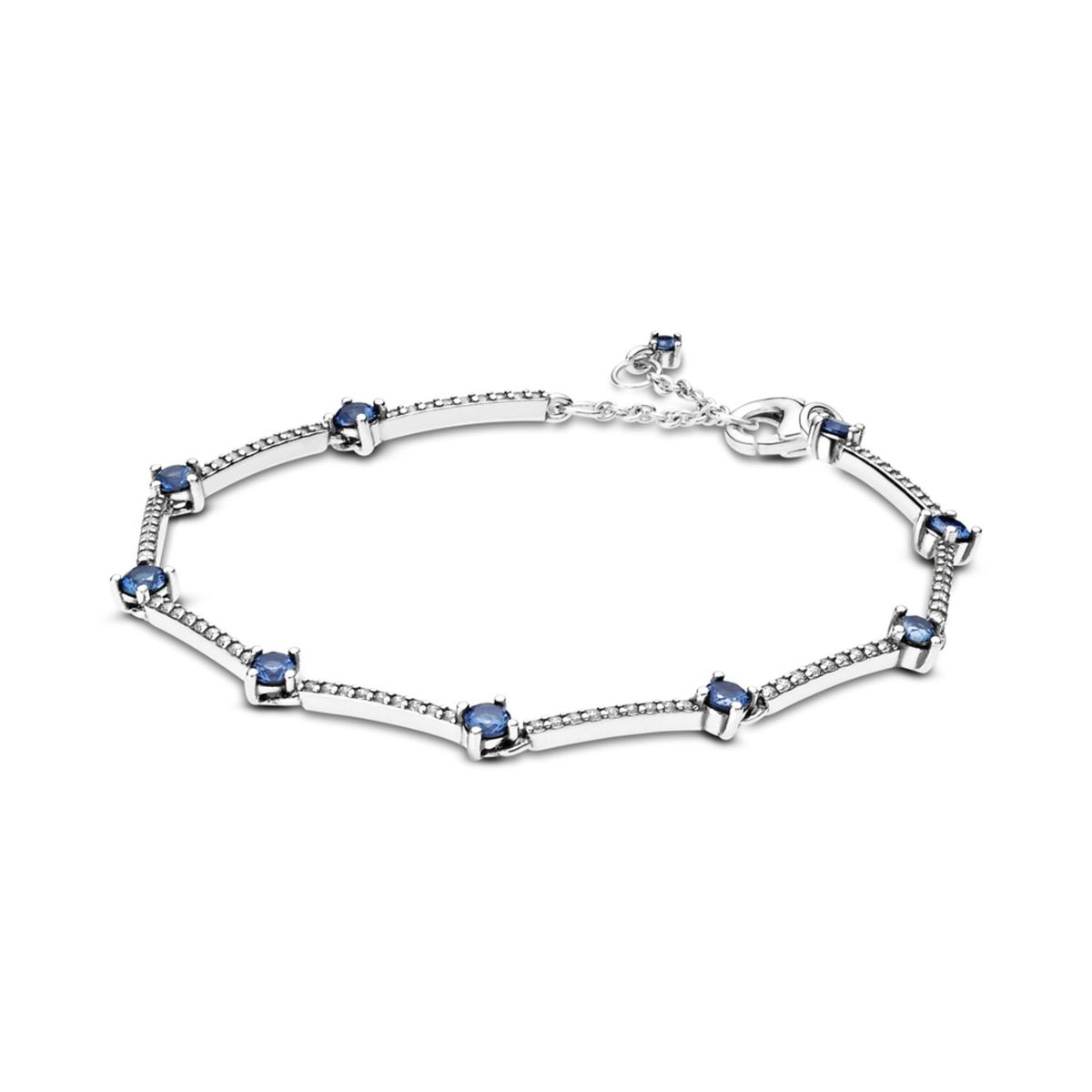 PANDORA - Brazalete En Plata Barras Y Cristal