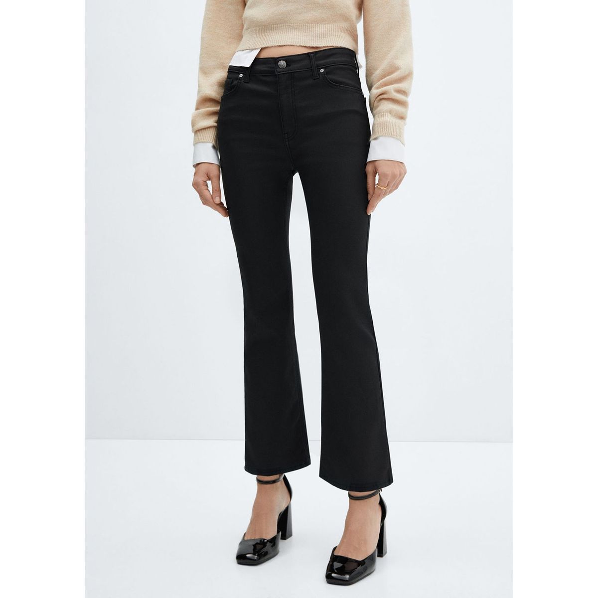 MANGO - Jean Flare Mujer Mango