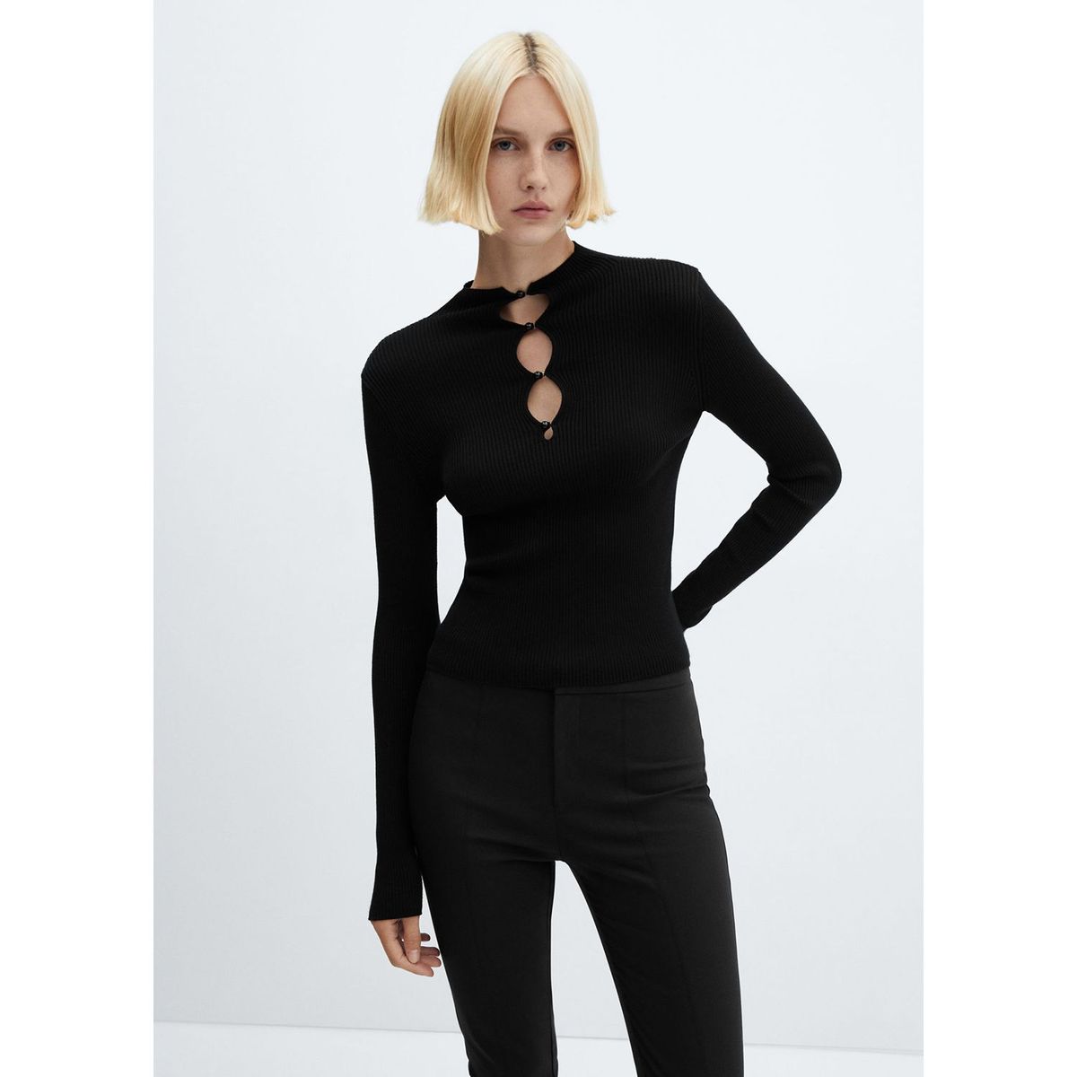 MANGO - Pantalón Skinny Mujer Mango