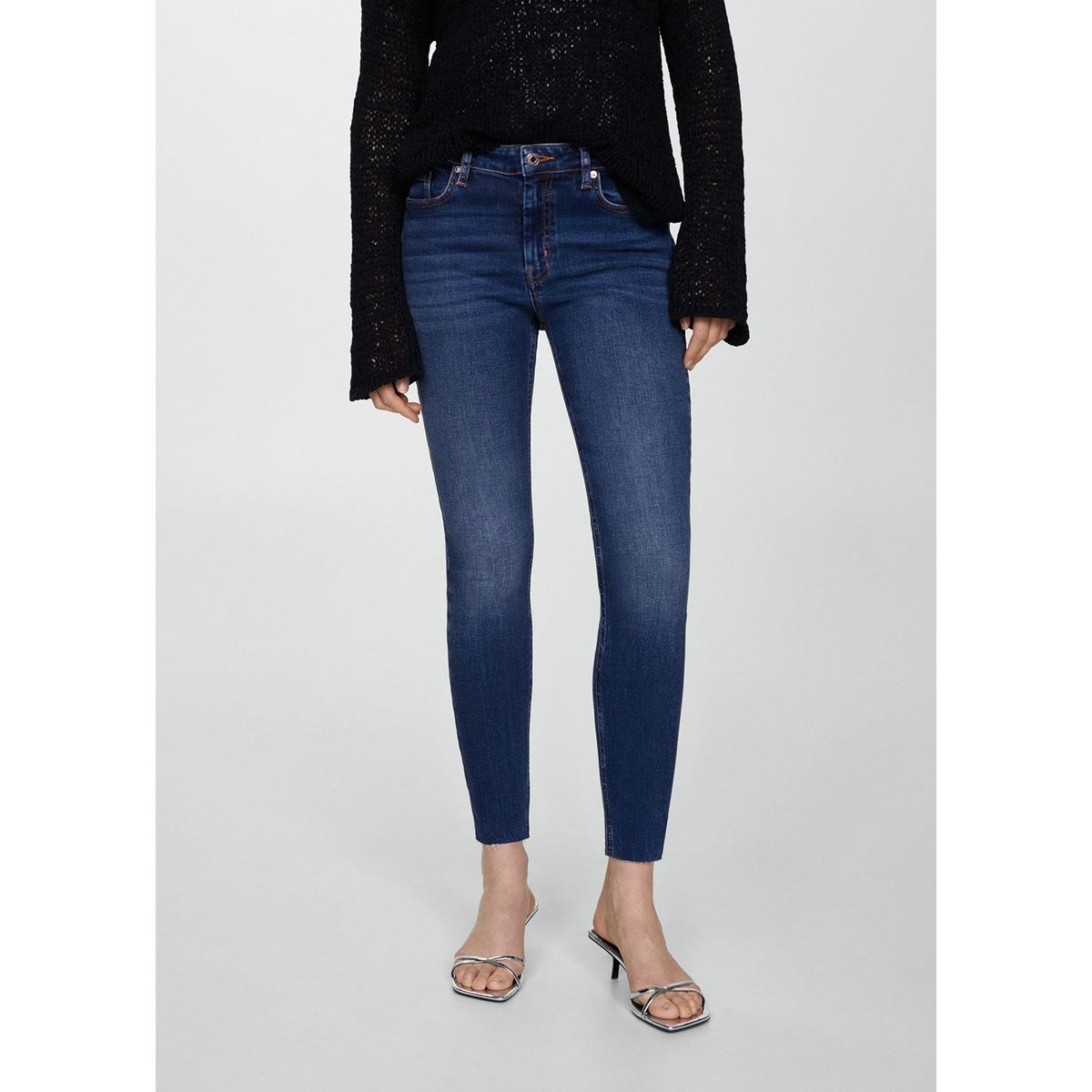 MANGO - Jean Skinny Algodón Mujer Mango