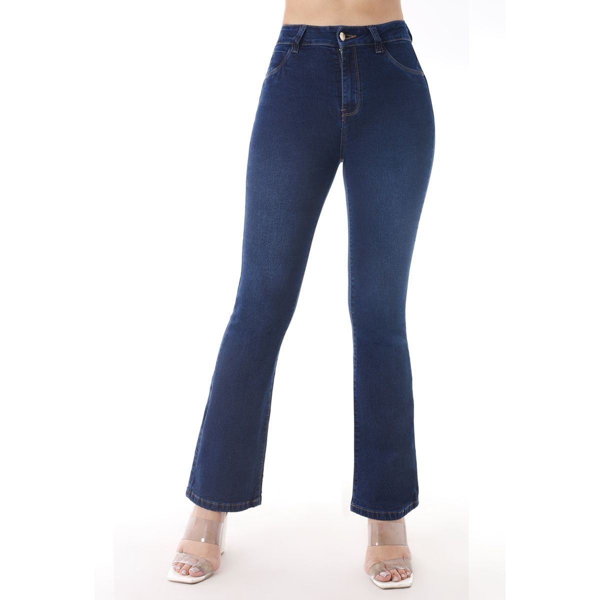 KANSAS - Pantalón Algodón Flare Mujer Kansas Kansas