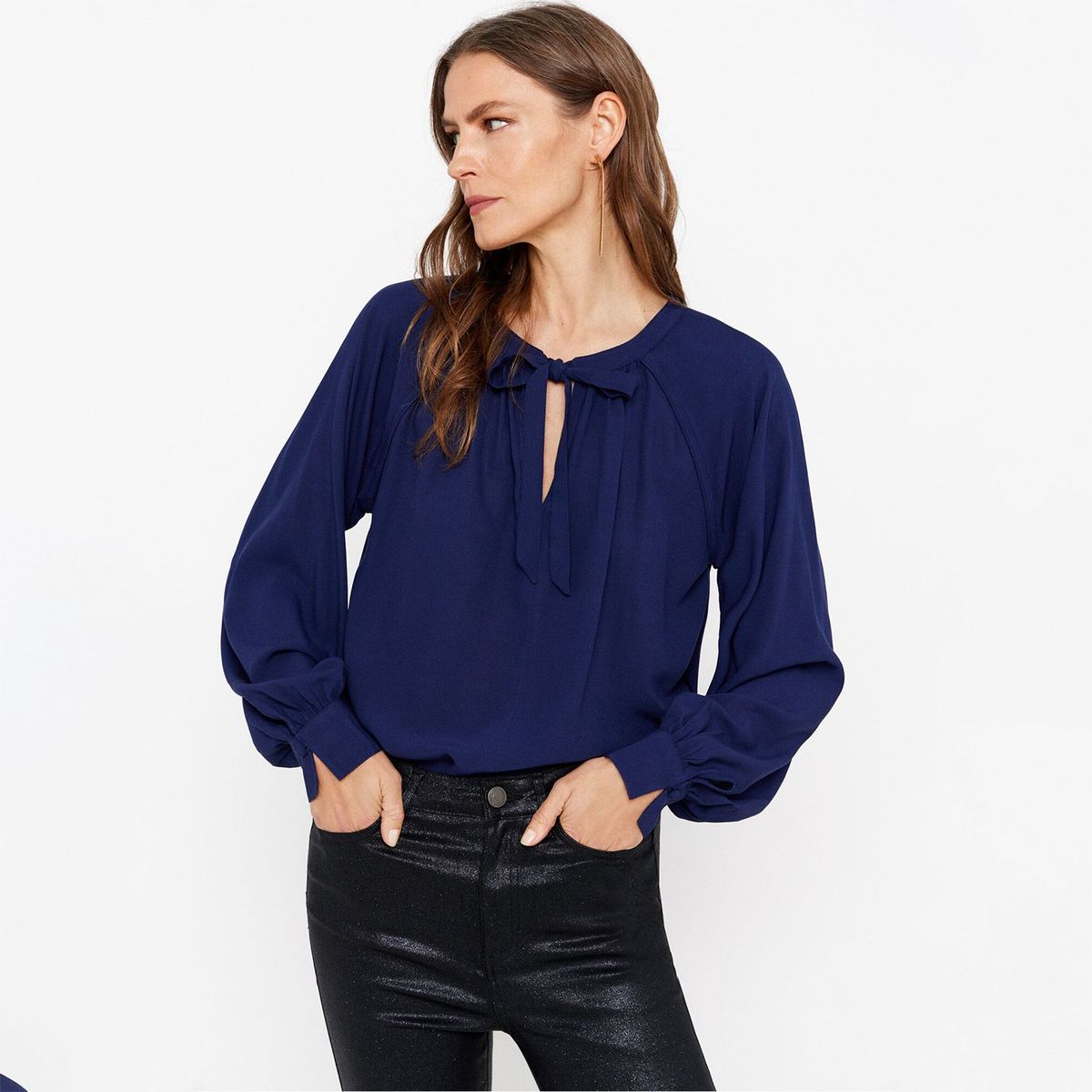 CORTEFIEL - Blusa Casual Mujer Cortefiel