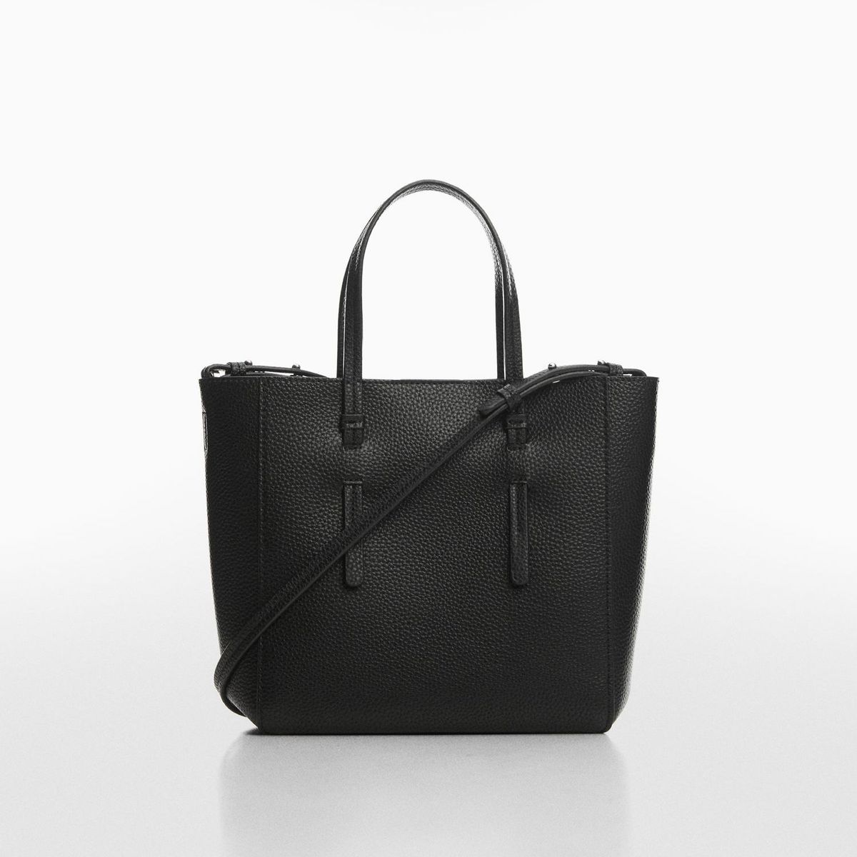 MANGO - Bolso Bandolera Doble Asa