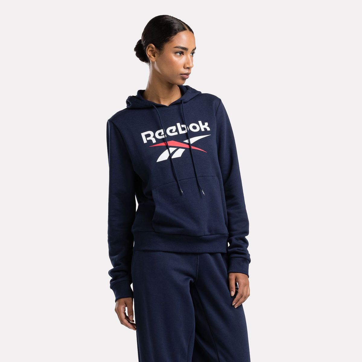 REEBOK - Polera Deportiva Manga Larga Reebok Mujer Id Big Logo