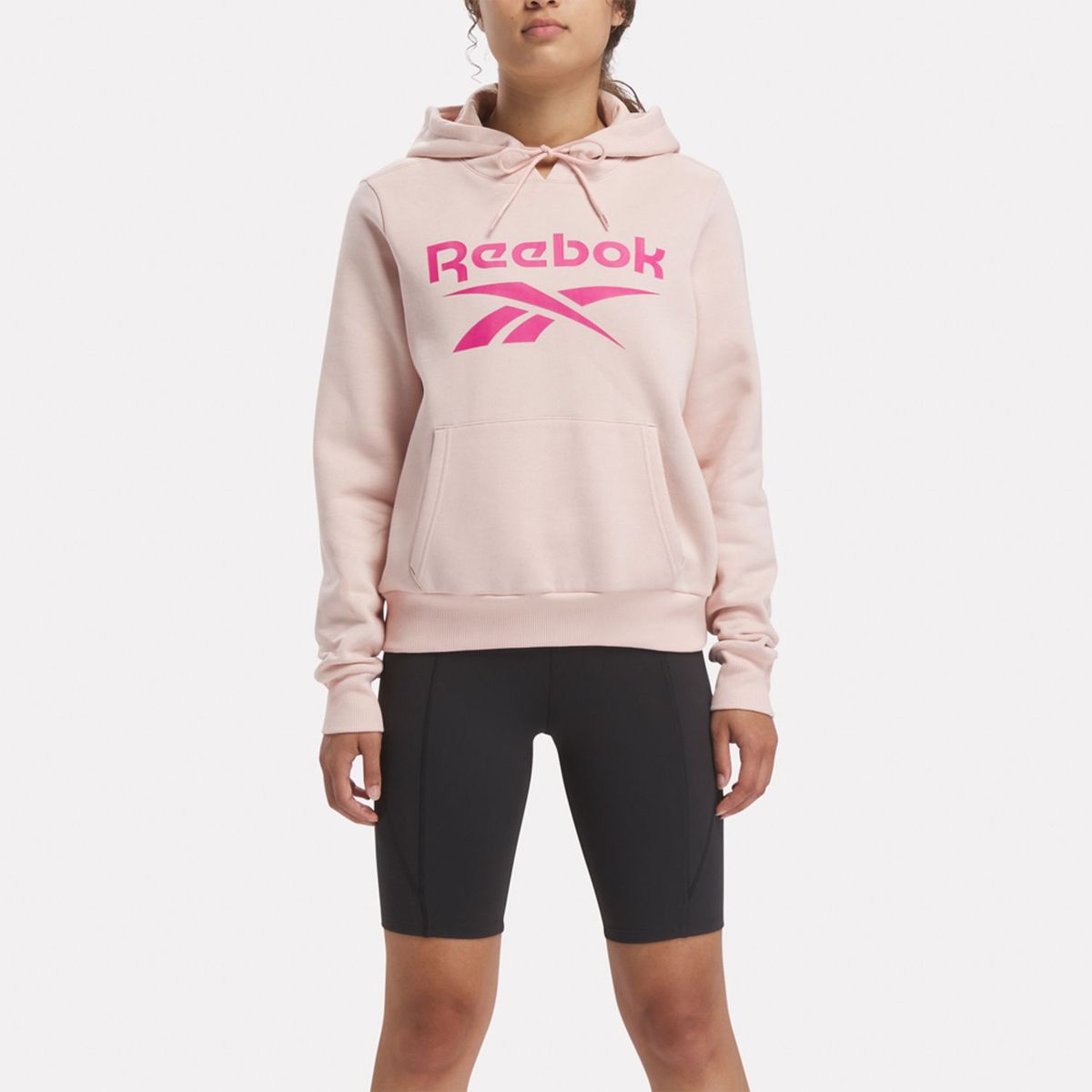 REEBOK - Polera Deportiva Manga Larga Reebok Mujer Id Big Logo