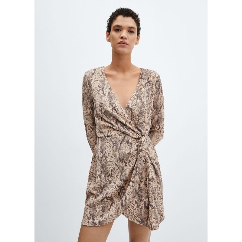 MANGO - Vestido Corto Mujer Mango