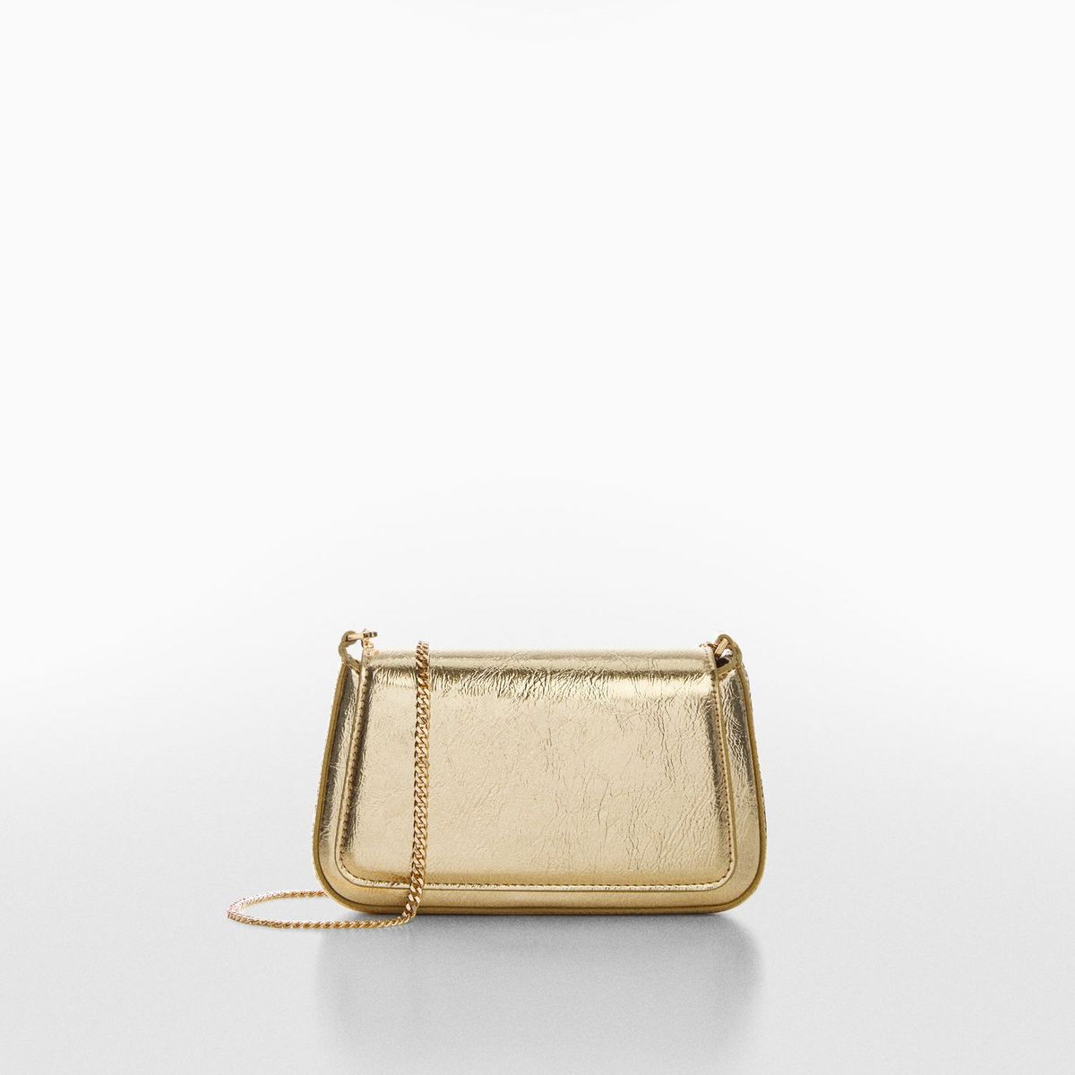 MANGO - Bolso Charol Cadena