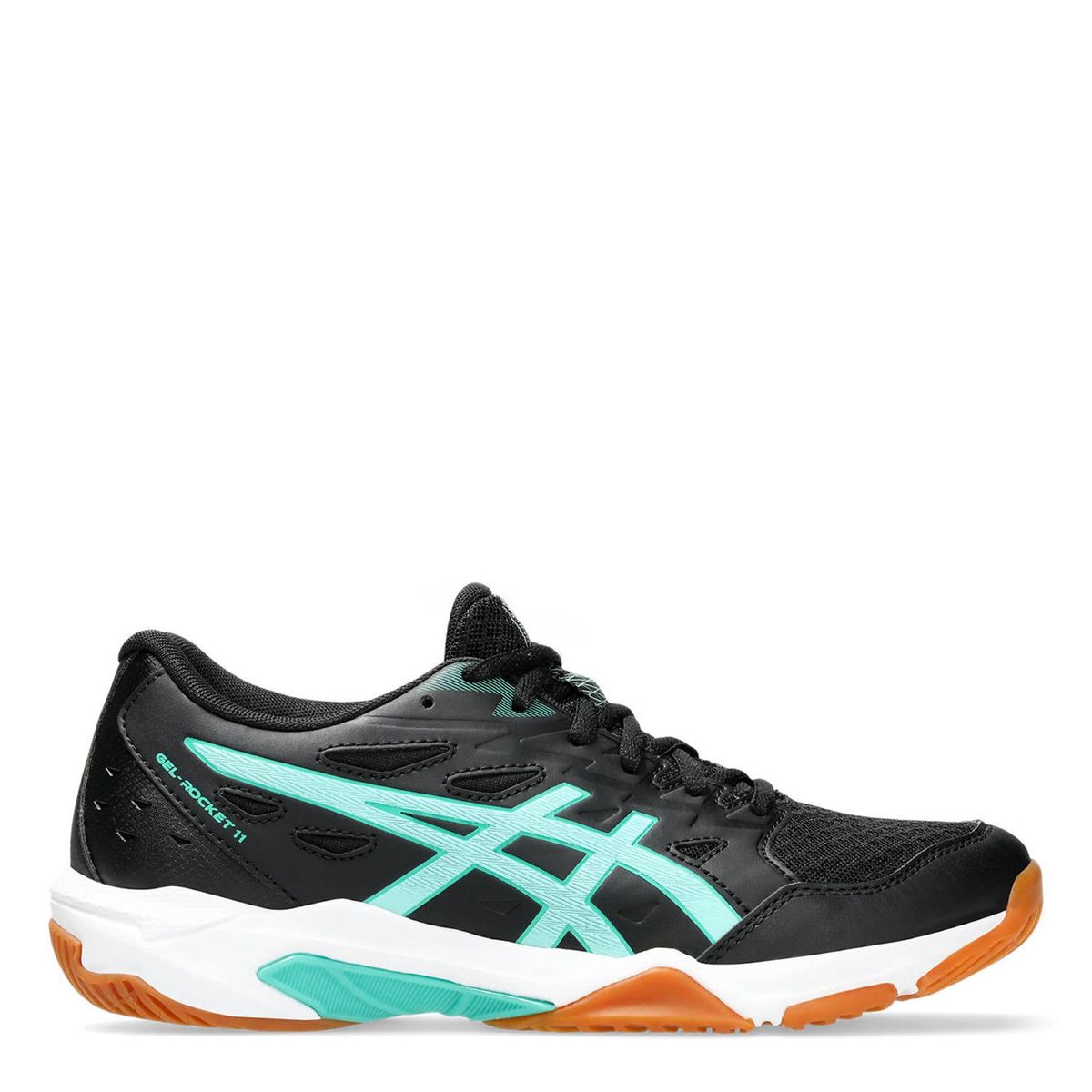 ASICS - Zapatilla Deportiva Mujer Asics Gel-rocket 11 Black/mint Multicolor