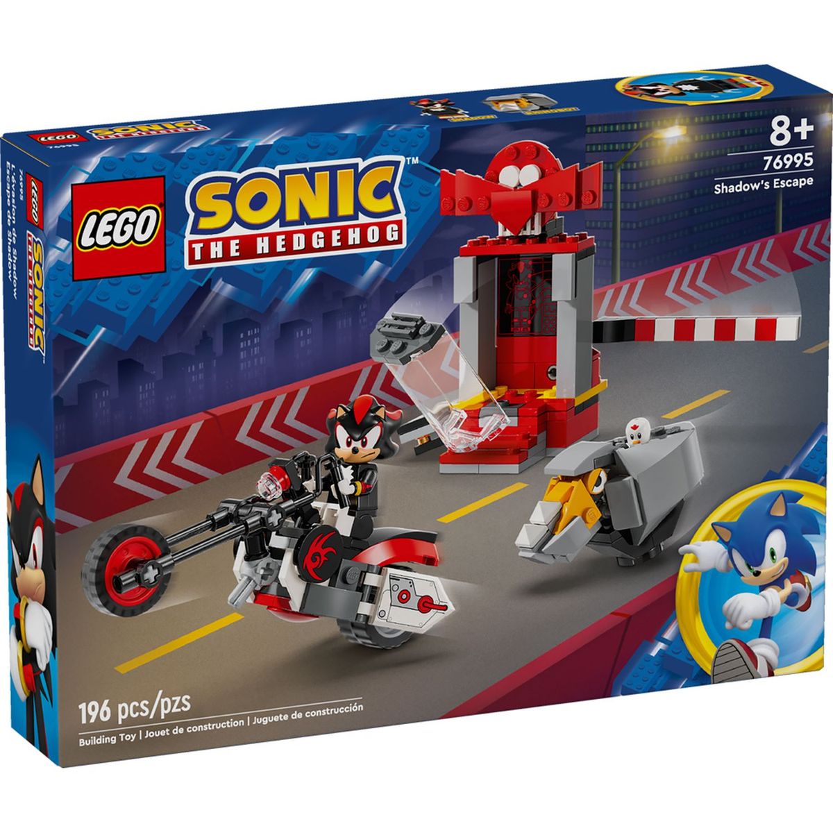 LEGO - Bloque Legos Sonic Huida De Shadow The Hedgehog