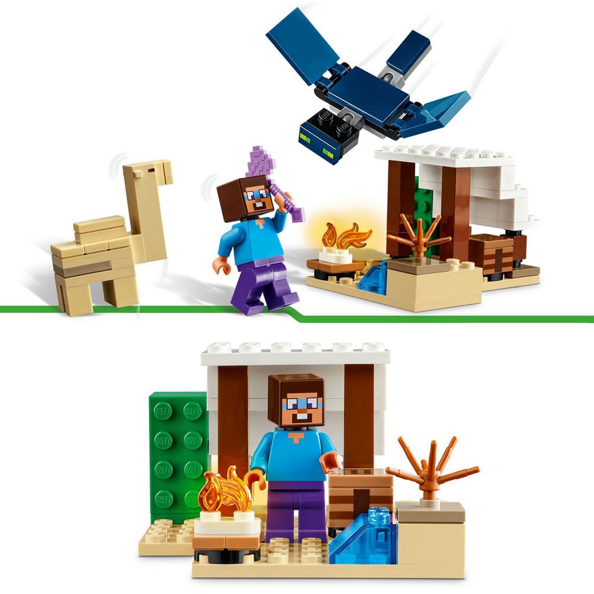 LEGO - Bloque Legos Minecraft La Expedicion De Steve Al Desierto