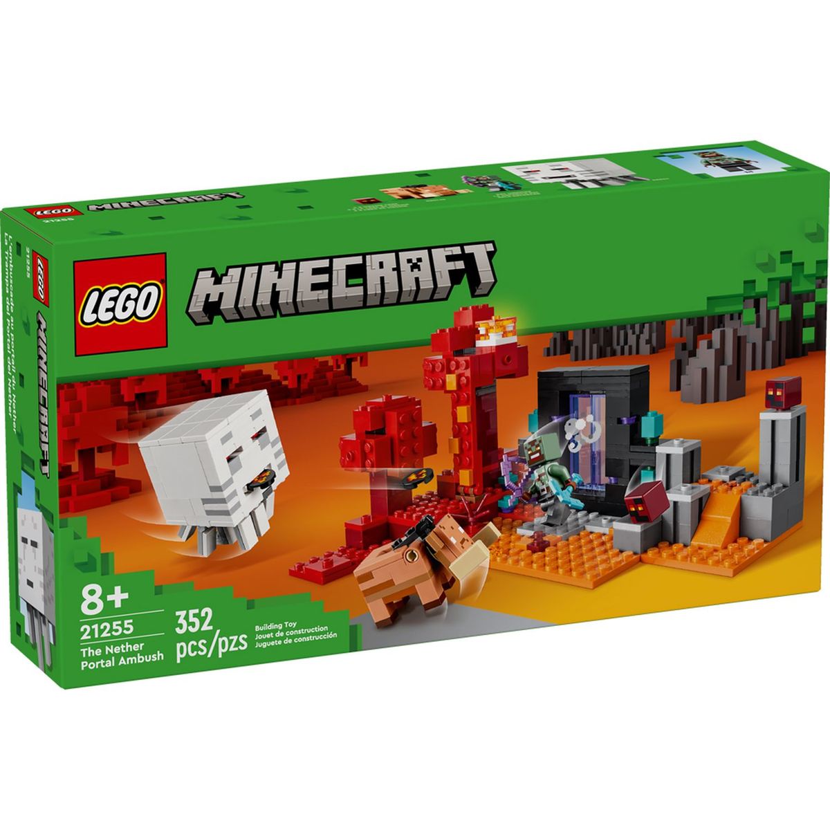 LEGO - Bloque Legos Minecraft La Emboscada En El Portal Del Nether