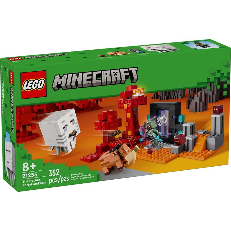 LEGO - Bloque Legos Minecraft La Emboscada En El Portal Del Nether