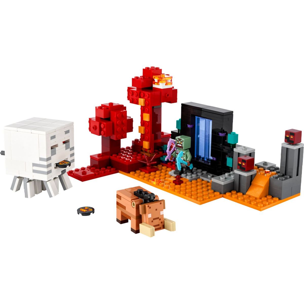 LEGO - Bloque Legos Minecraft La Emboscada En El Portal Del Nether