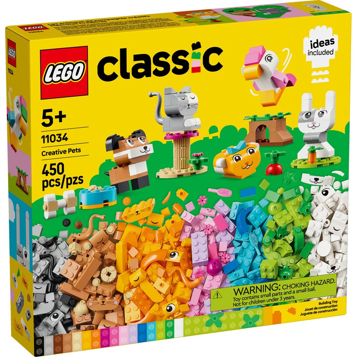 LEGO - Bloque Legos Classic Mascotas Creativas