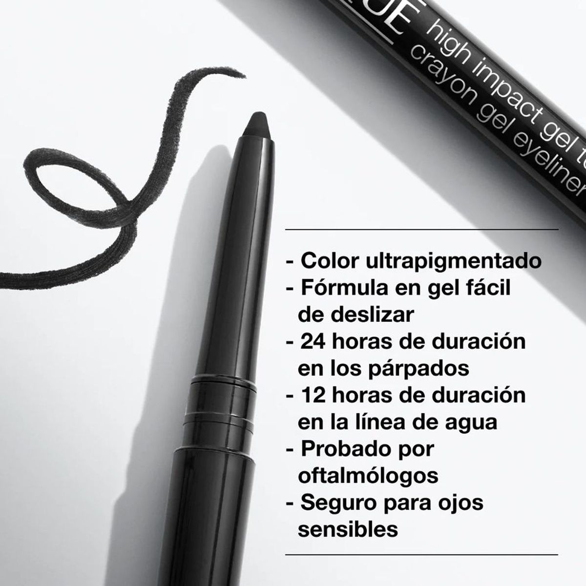 CLINIQUE - Delineador Gel High Impact Gel Tech Eyeliner Clinique