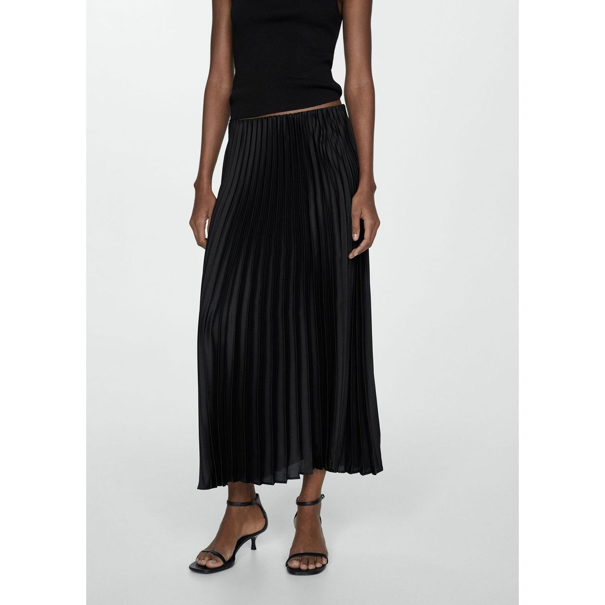 MANGO - Falda Larga Mujer Mango