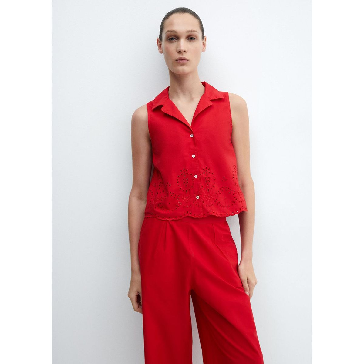 MANGO - Pantalón Mujer Mango