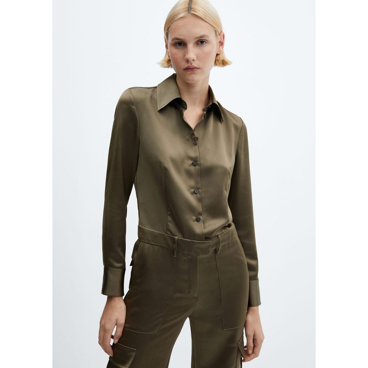 MANGO - Enterizo Casual Mujer Mango