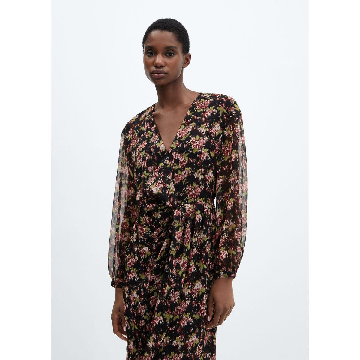 MANGO - Vestido Largo Mujer Mango