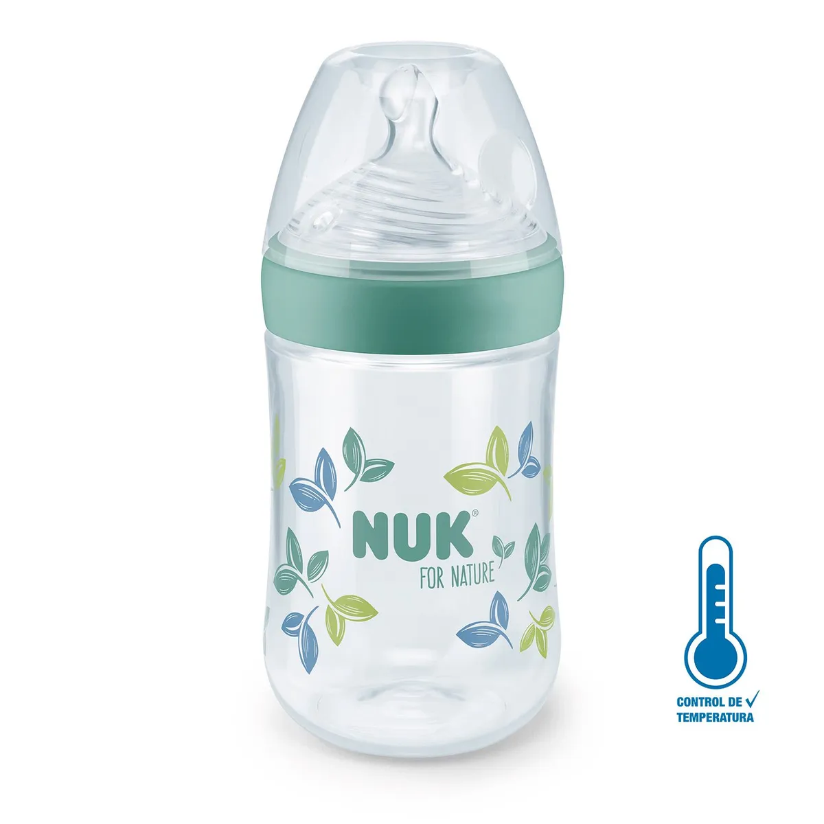 NUK - Biberón For Nature Con Control De Temperatura 260Ml