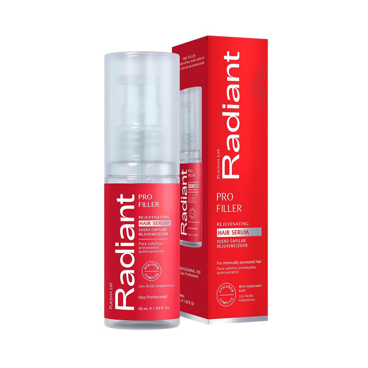 RADIANT - Serum Para Cabello Dañado Pro Filler 50ml Radiant Professional
