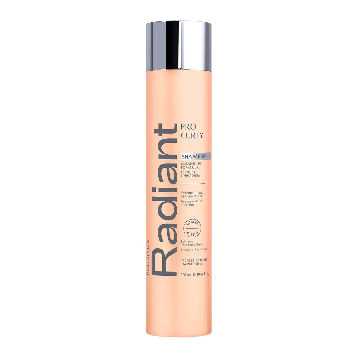 RADIANT - Shampoo Para Cabello Rizado Pro Curly 300ml Radiant Professional
