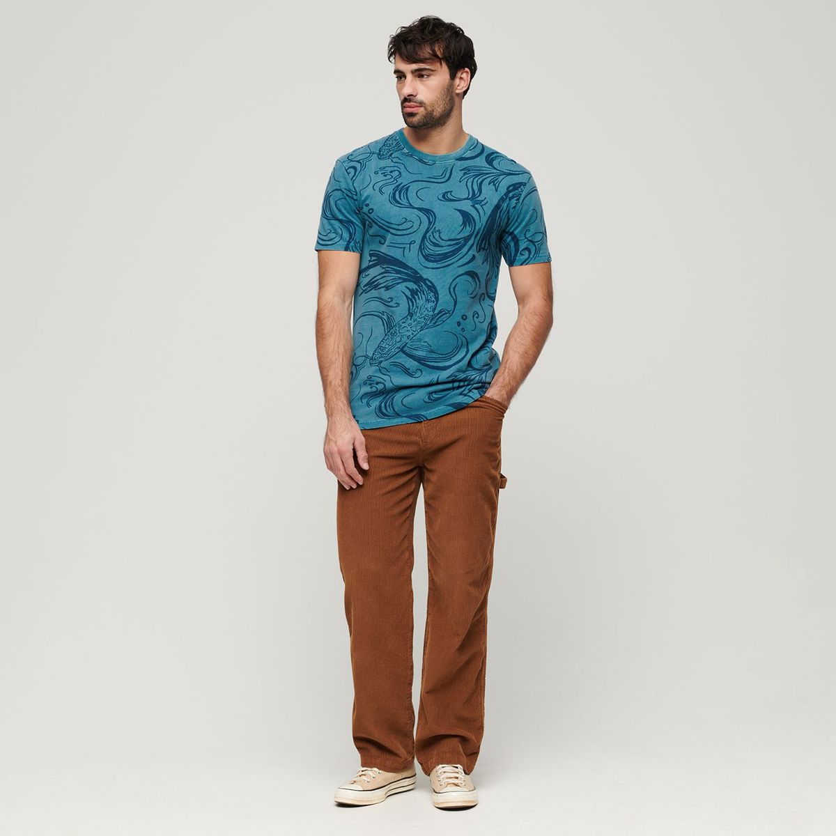 SUPERDRY - Polo 100% Algodón Manga Corta Hombre Superdry