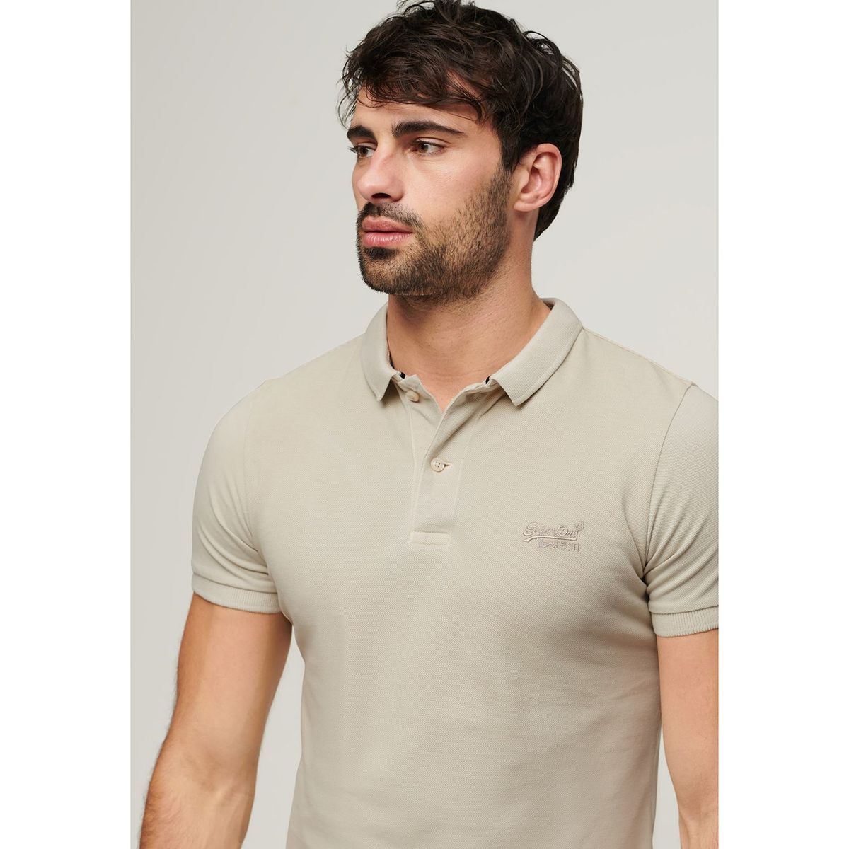 SUPERDRY - Polo 100% Algodón Manga Corta Hombre Superdry