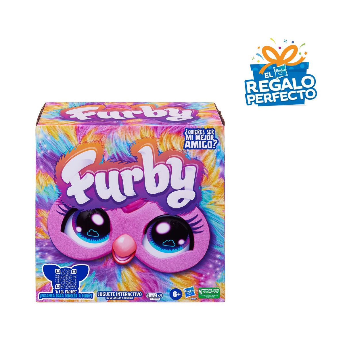 FURBY - Peluche Furby Tie Dye Con Orejas Iluminadas