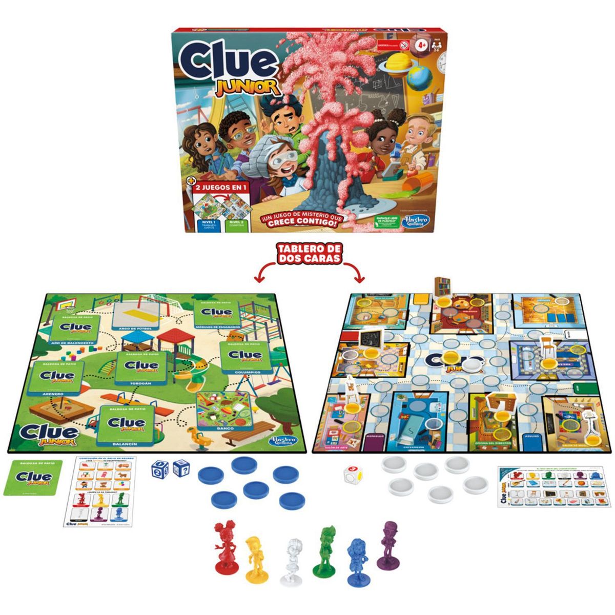 HASBRO - Juego de Mesa Clue Junior Hasbro