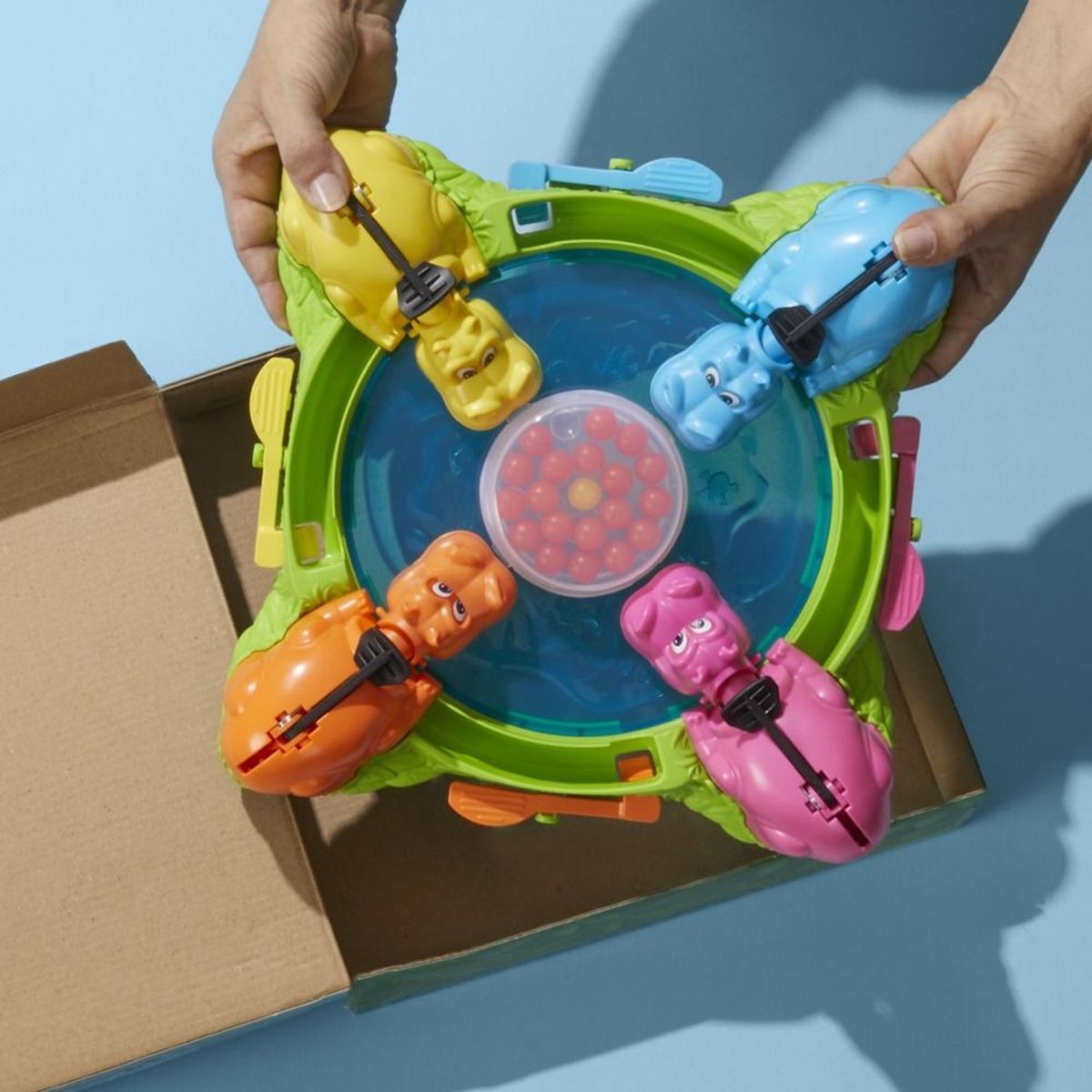 HASBRO - Juego De Mesa Hippos Glotones Hasbro