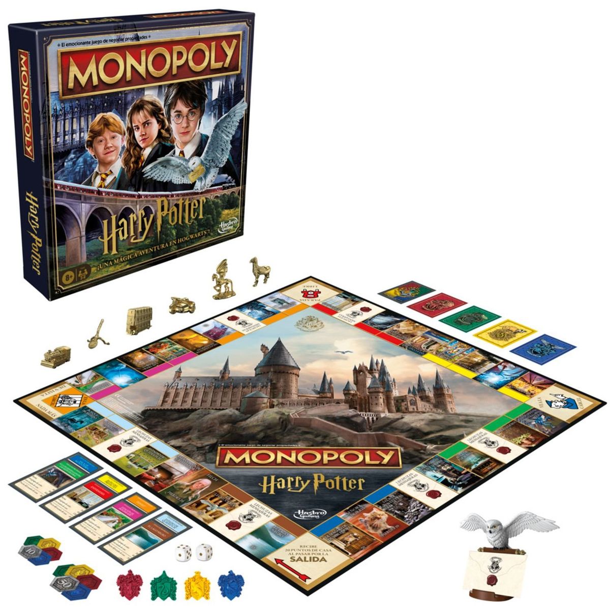 MONOPOLY - Juego De Mesa Harry Potter Monopoly