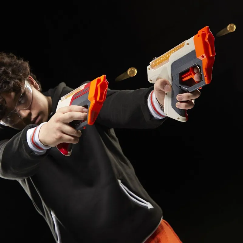 NERF - Juguete Pistola Hidrogel Pro Gelfire Dual Wield Nerf