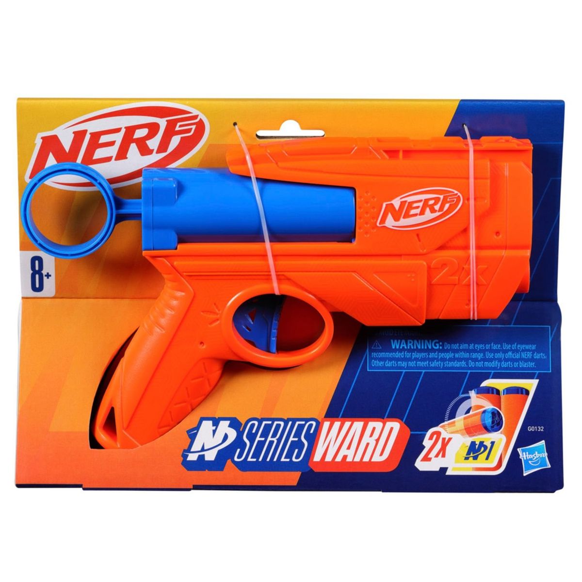 NERF - Lanzador Nerf Series Ward 2 Dardos Nerf N1