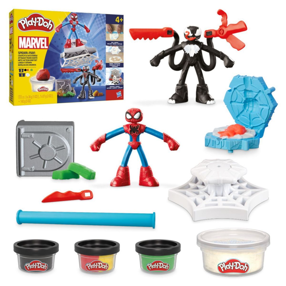 PLAY DOH - Set Platilina Spiderman Y Venom Playdoh
