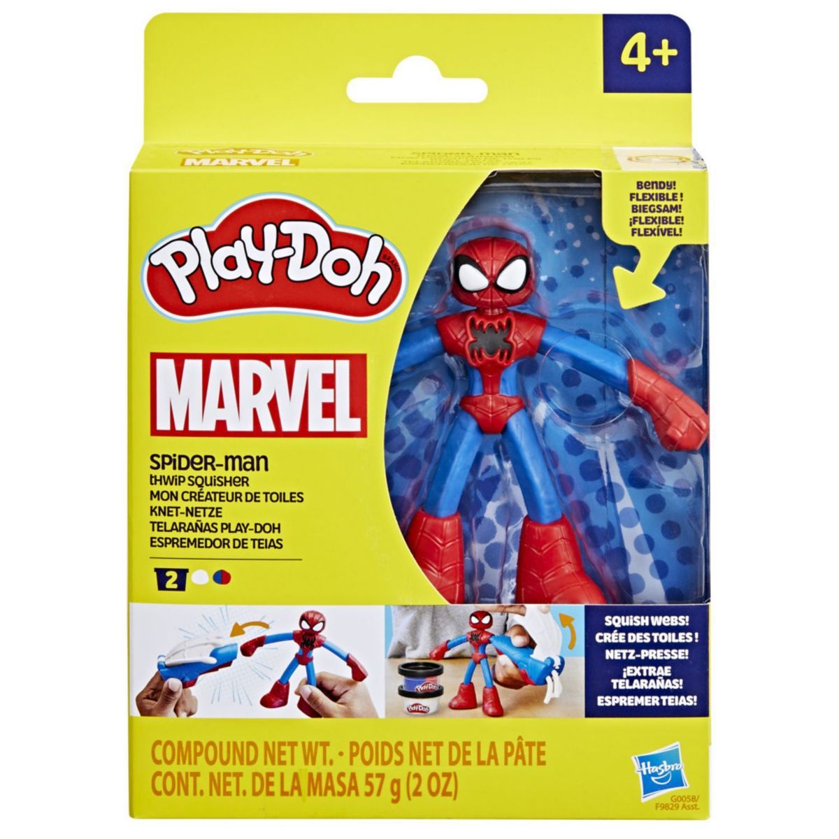 PLAY DOH - Figura De Plastilina Spiderman Marvel Playdoh