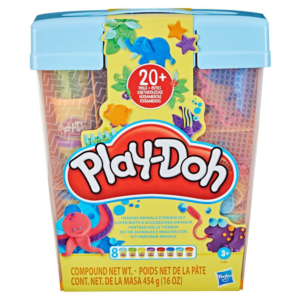 PLAY DOH - Masas Y Plastilinas Set De Animales E Imaginación Play Doh