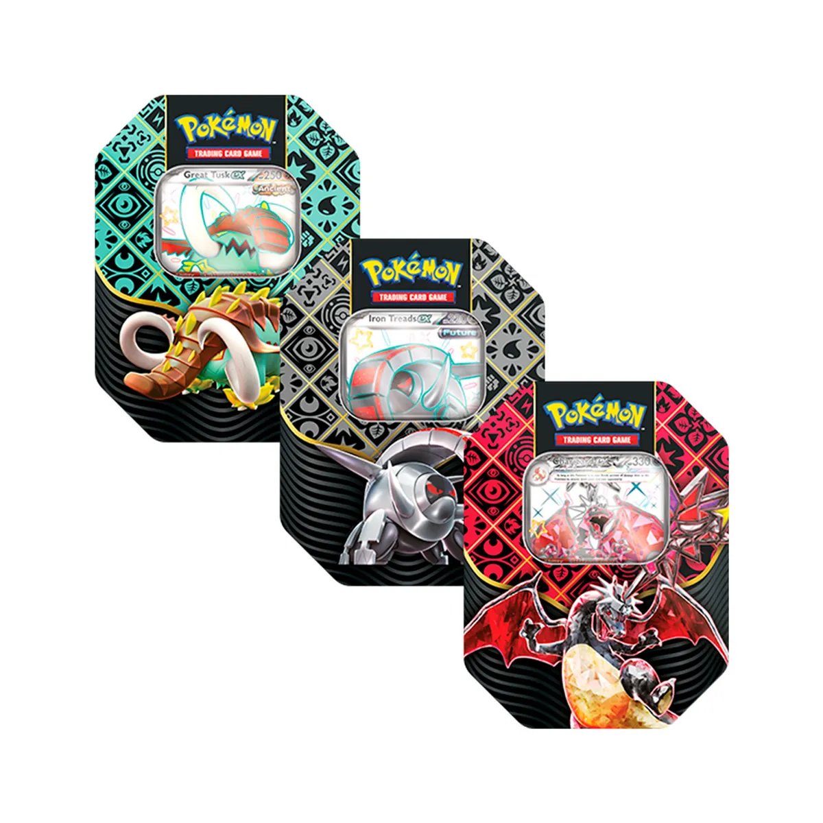 POKEMON - Cartas Pokemon TCG Lata Paldean Fates En Español Aleatorio