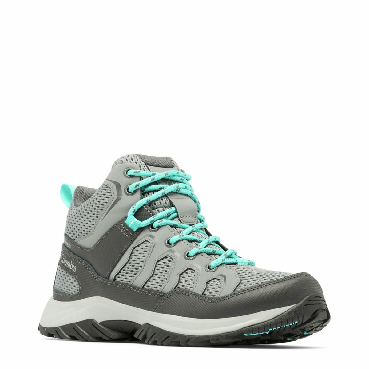COLUMBIA - Bota Columbia Mujer Granite Trail Mid Wp Gris