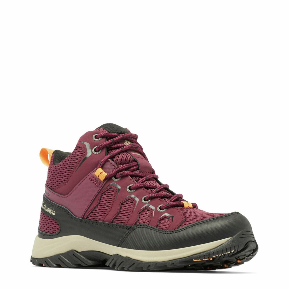 COLUMBIA - Bota Columbia Mujer Granite Trail Mid Wp Rojo