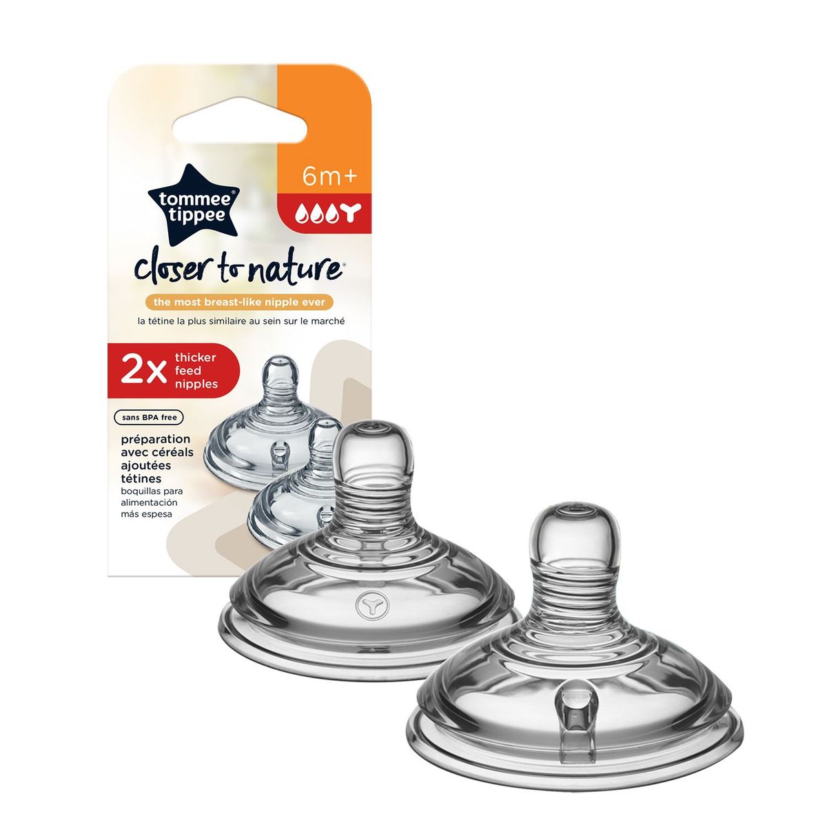 TOMMEE TIPPEE - Pack X2 Líquidos Espesos Tommee Tippee