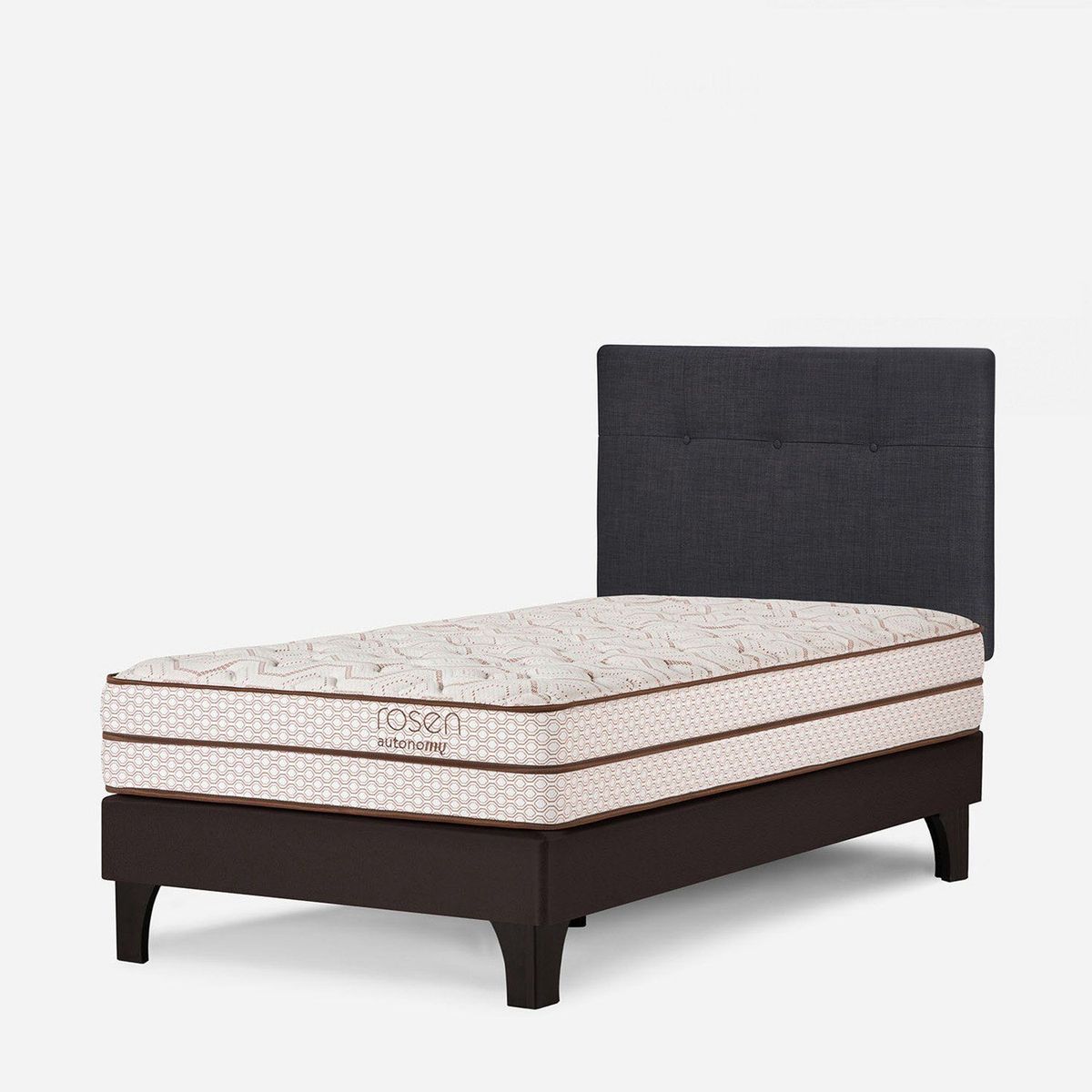 ROSEN - Dormitorio Europeo Autonomy Land New Bennet Grafito 1.5 Plz