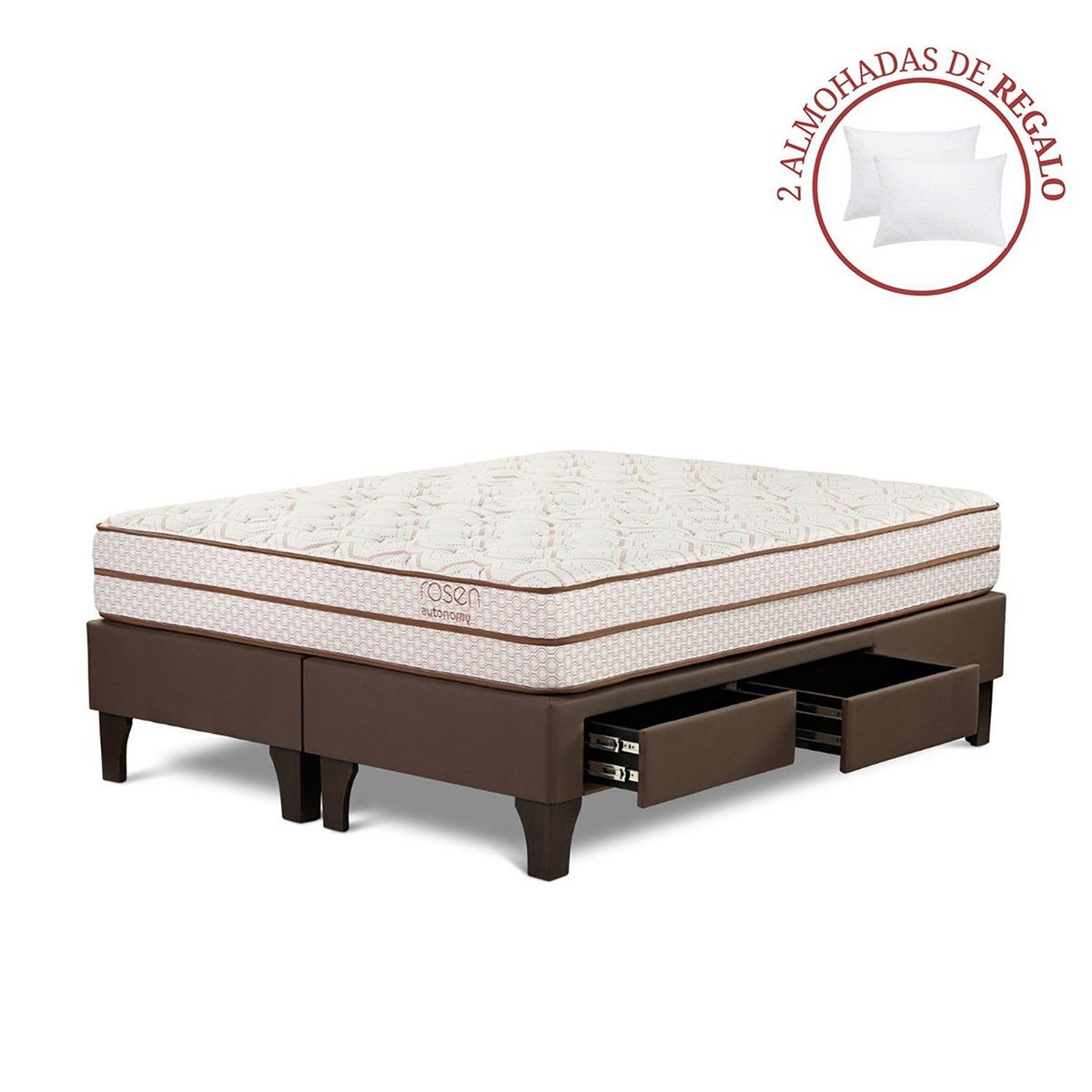 ROSEN - Cama Con Cajones Autonomy Land King