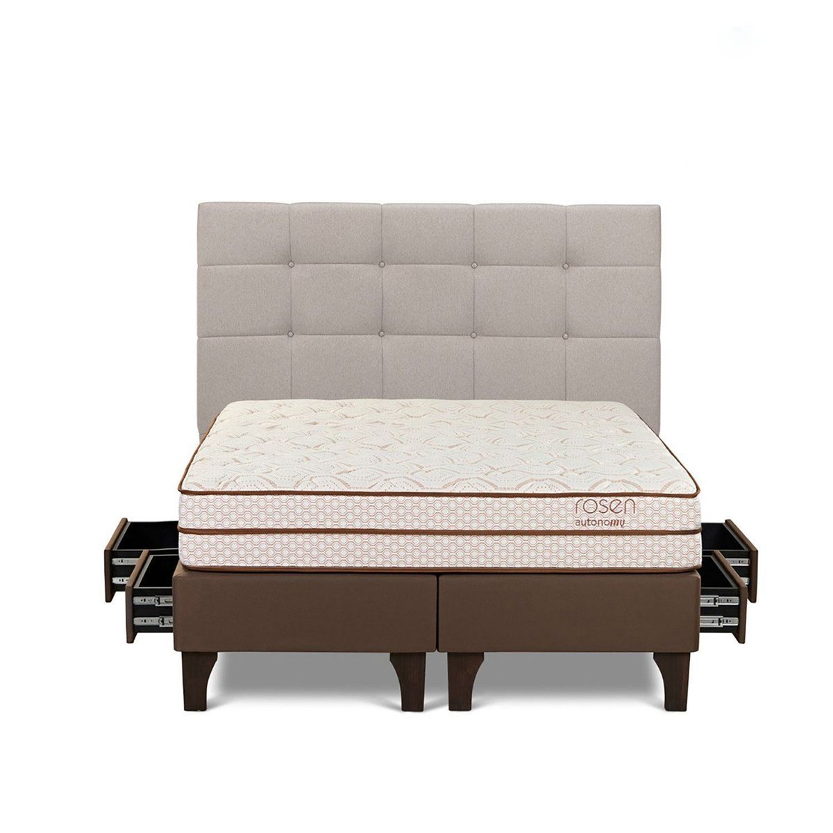 ROSEN - Dormitorio Con Cajones Autonomy Land Issey Queen