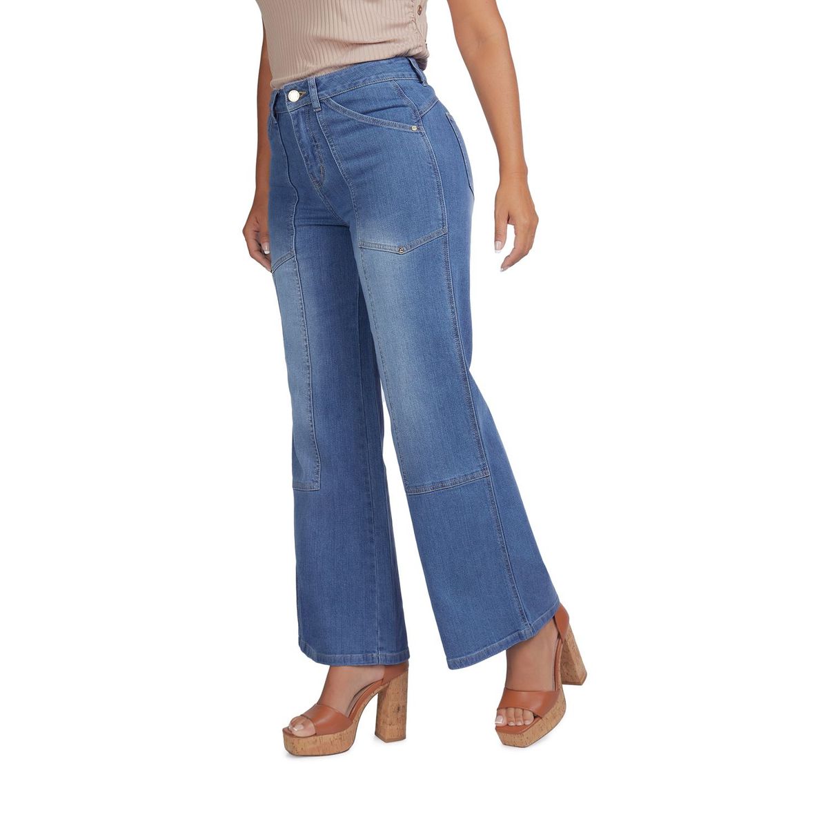 VRP BY VIVIANA RIVAS PLATA - Jean Cargo Algodón Mujer Viviana Rivas Plata