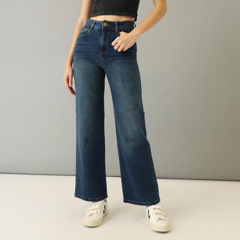 VRP BY VIVIANA RIVAS PLATA - Jean Straight Algodón Mujer VRP By Viviana Rivas Plata