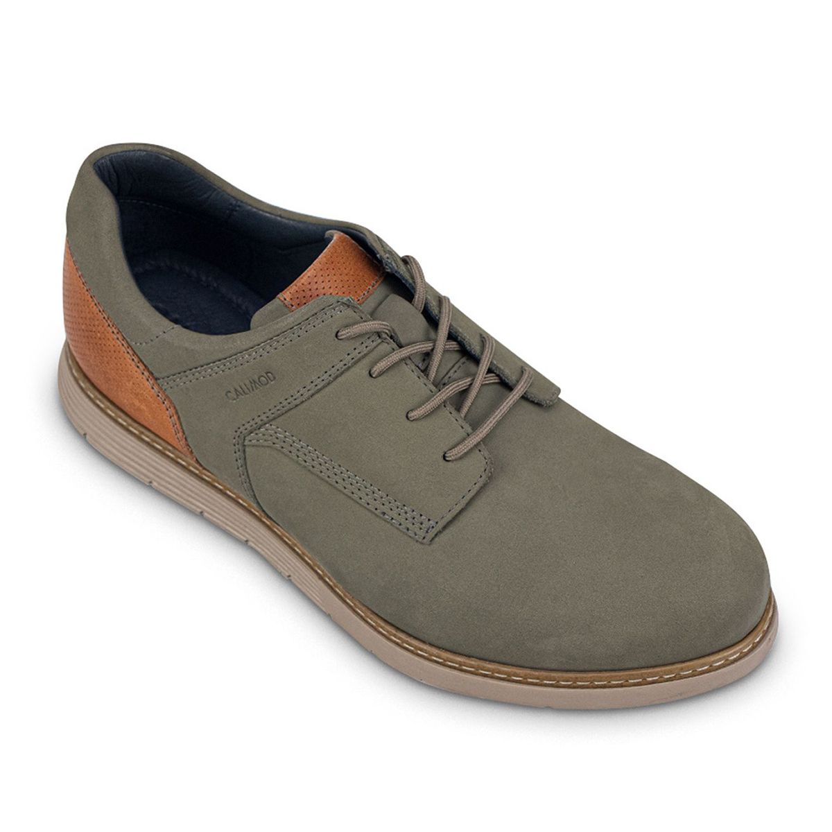 CALIMOD - Zapato Casual Czk001 Mil Hombre Calimod Verde