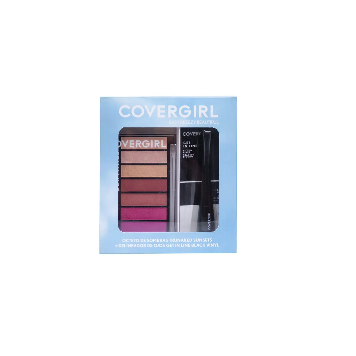 COVERGIRL - Octeto De Sombras + Delineador De Ojos Líquido Covergirl