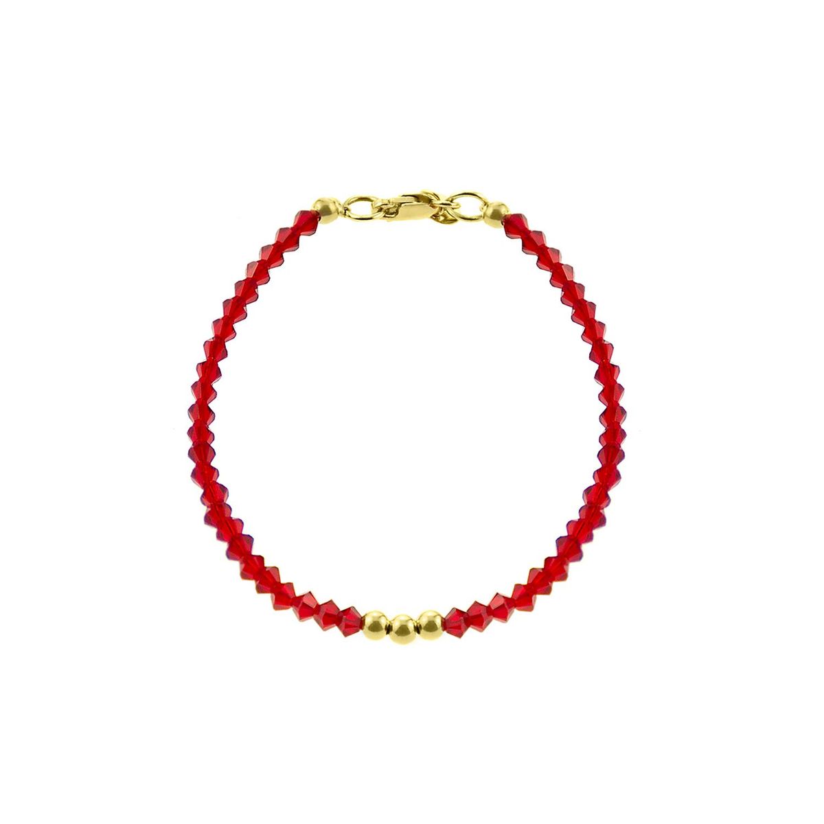 BALIQ - Pulsera Swarosky Oro 18k
