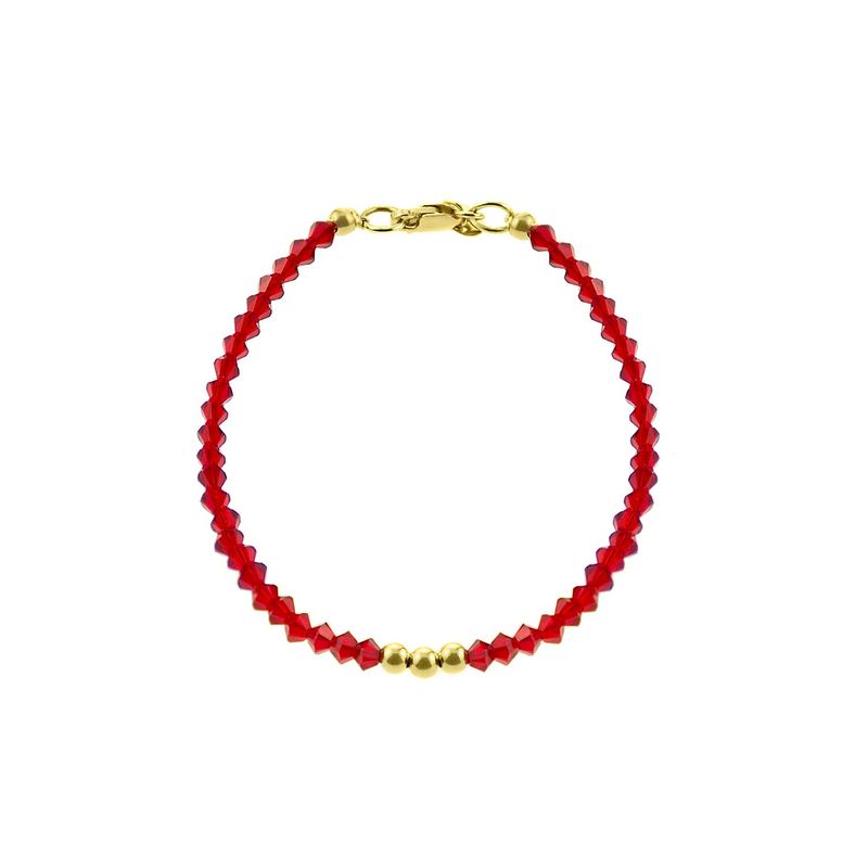 BALIQ - Pulsera Swarosky Oro 18k